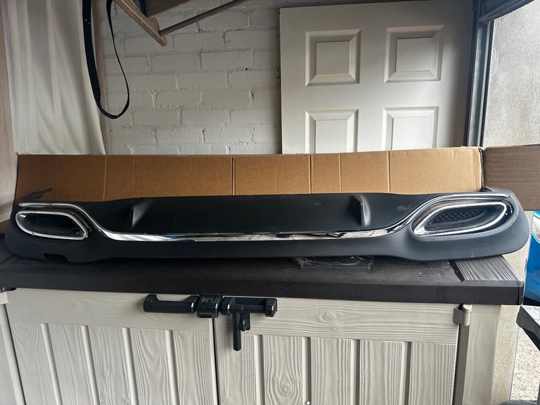 E class220 AMG Rear Bumper Lower Section 