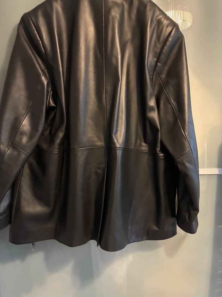 Autograph ladies leather jacket 