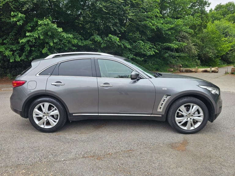 INFINITI FX 3.0d S AUTO FULL HISTORY 126K HEATED COOL SEATS A/C CRUISE SAT NAV  