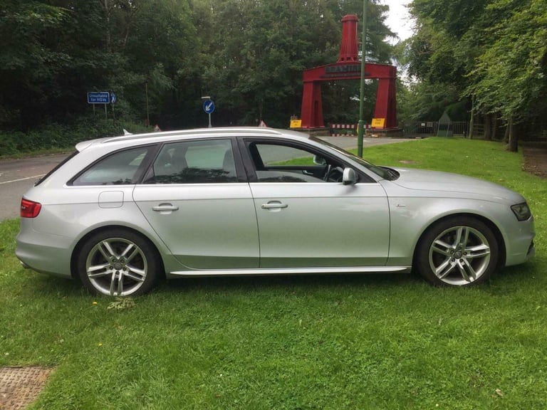 AUDI A4 3.0 TDI Quattro S Line S Tronic Silver Auto Diesel, 2013