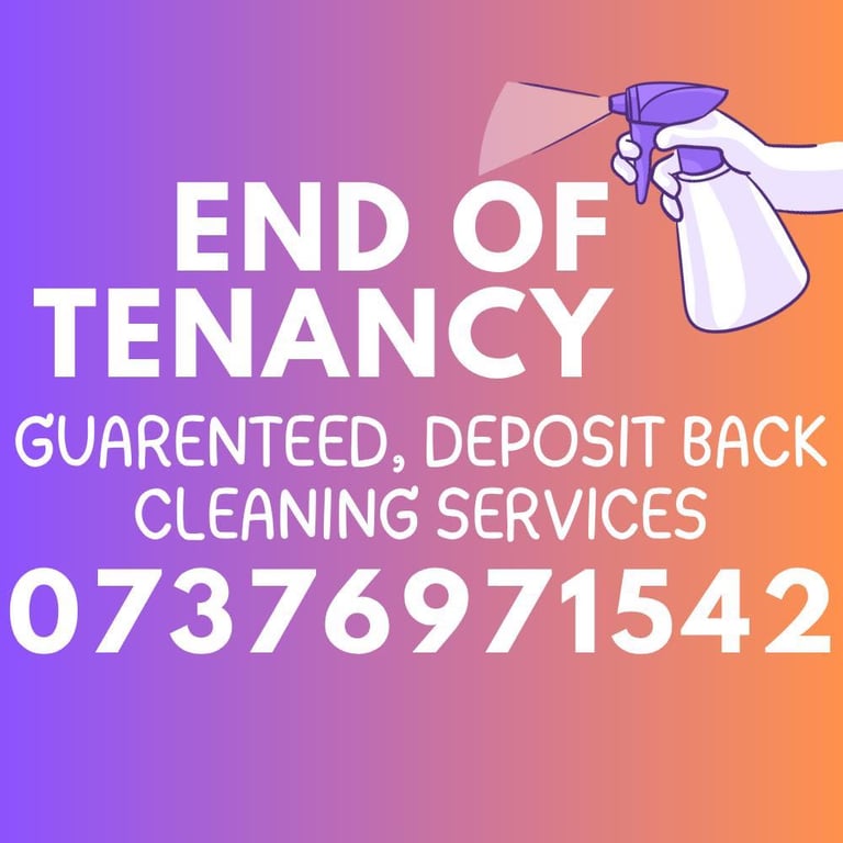🔑PROFESSIONAL END OF TENANCY CLEANING ALL London COVERED  CLEAN