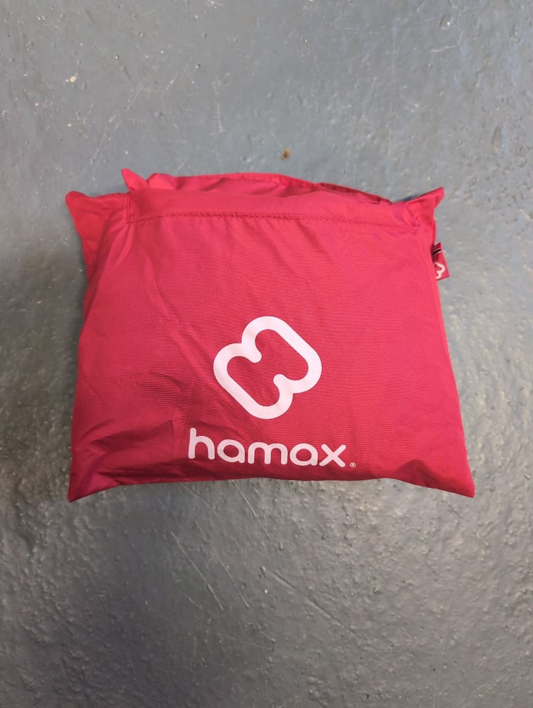 Hamax Reclining Caress Child Bike Seat + Rain Cover 🌧️🚲