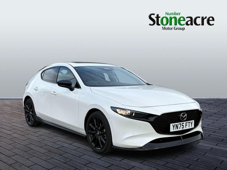 2025 Mazda Mazda3 2.0 e-SKYACTIV-X MHEV Homura Euro 6 (s/s) 5dr HATCHBACK Petrol Manual