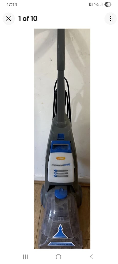 Vax power max carpet cleaner