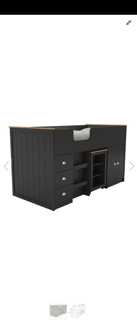 Mid sleeper/cabin bed