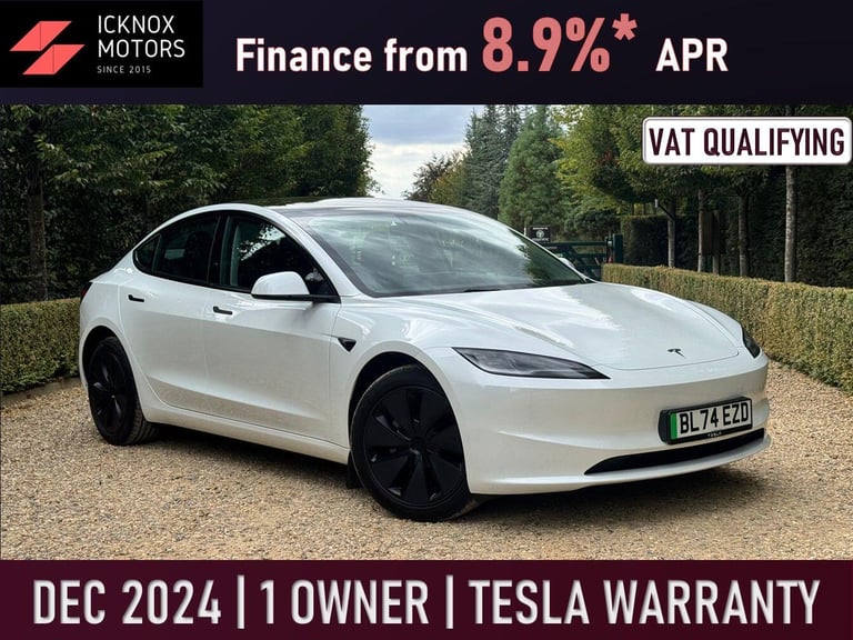 2024 Tesla Model 3 (Dual Motor) Long Range Auto 4WDE 4dr SALOON Electric Automatic