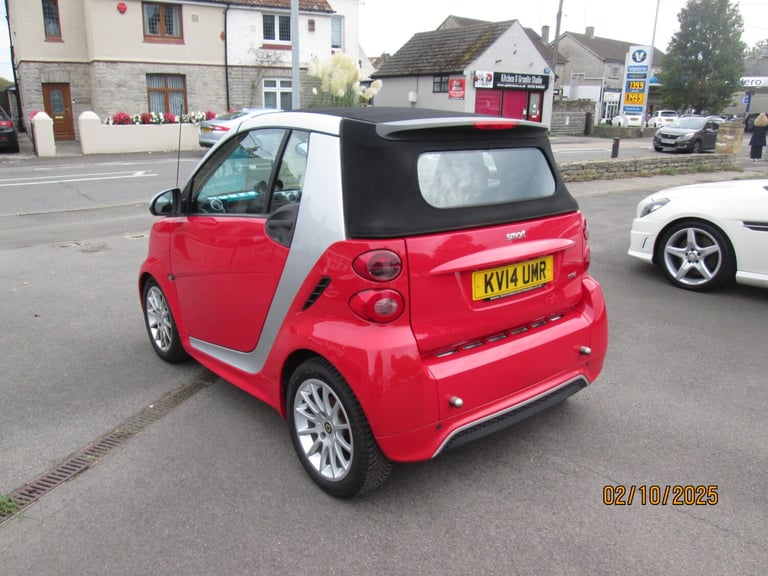 2014 smart fortwo Passion mhd 2dr Softouch Auto [2010] CONVERTIBLE Petrol Automatic