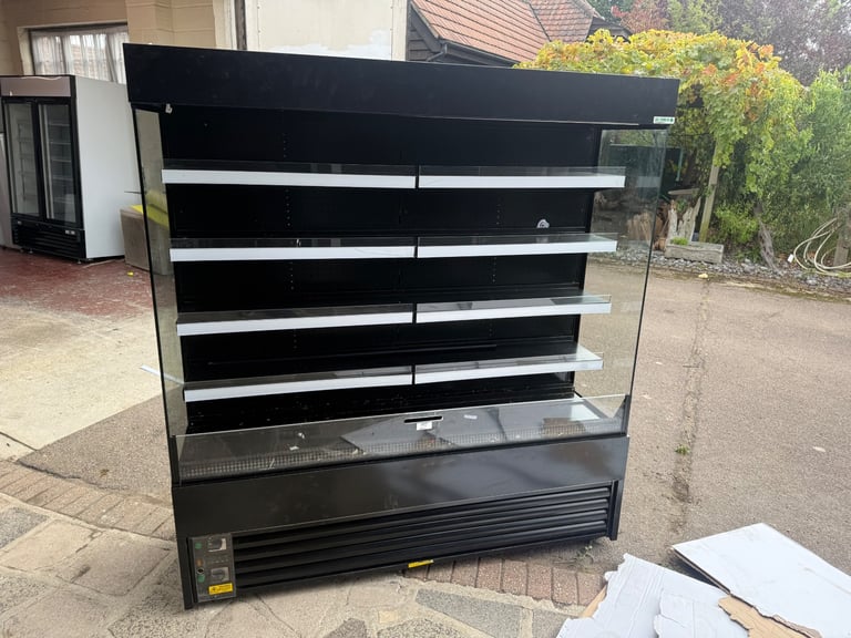 Display Fridge open front like new cafe supermarket takeaway 