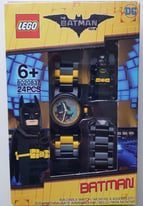 BRAND NEW Lego Batman Watch (DC Comics 8020837) - Kids Minifigure Link Buildable Watch