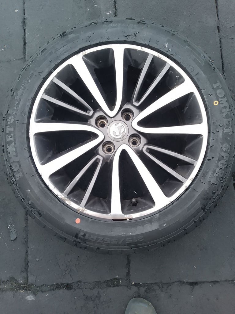 image for Alloy Wheel and Tyre. 215/55ZR17