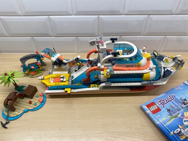 Lego friends 41381 rescue mission boat in Stanley County Durham Gumtree
