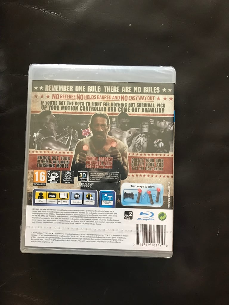 Sony PlayStation 3 Game The Fight PS3 Brand New And Factory Sealed  PS Move Eye