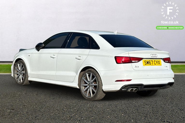 2017 Audi A3 2.0 TFSI Black Edition 4dr SALOON PETROL Manual