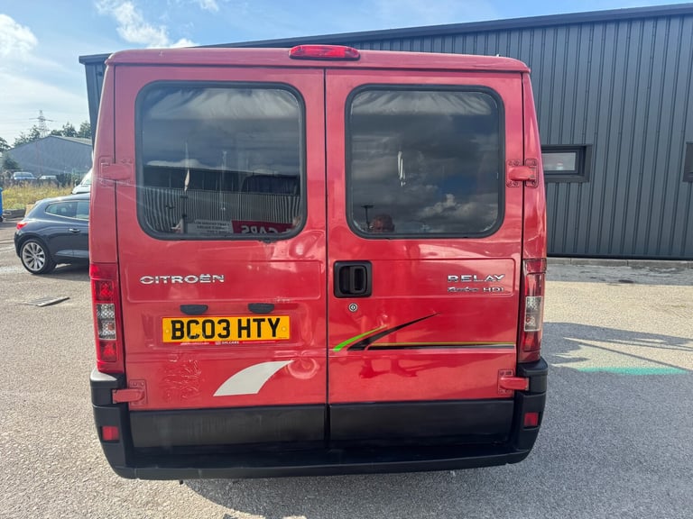 2003 Citroen Relay 2.0 HDi Van WINDOW VAN Diesel Manual