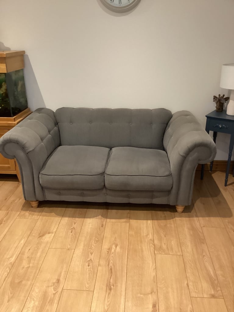 image for Two Seater Chesterfield Sofa