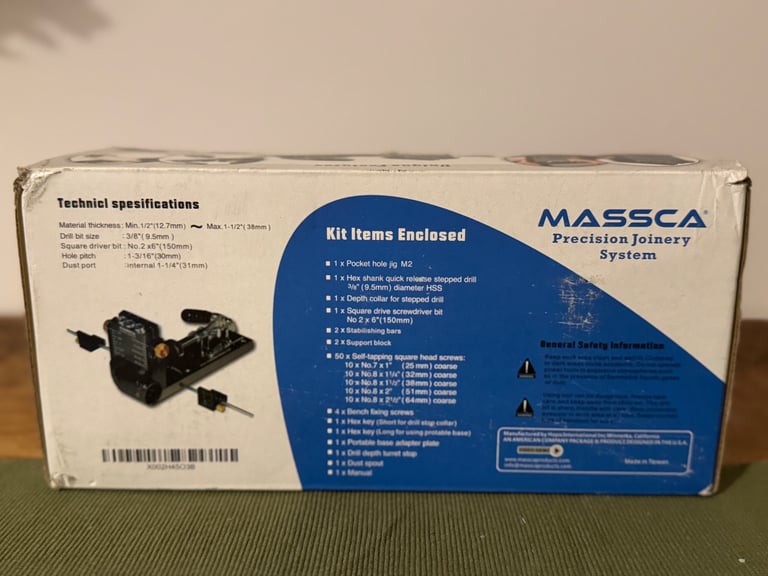 Massca Pocket Hole Jig