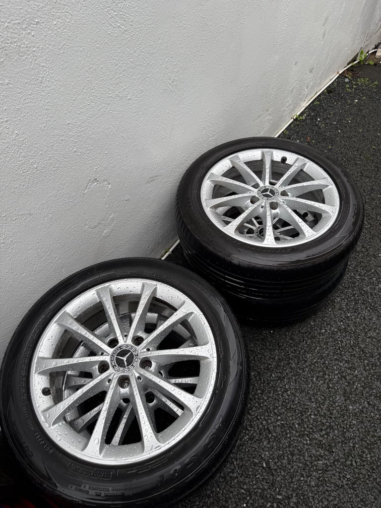 17” Genuine Mercedes Alloys 