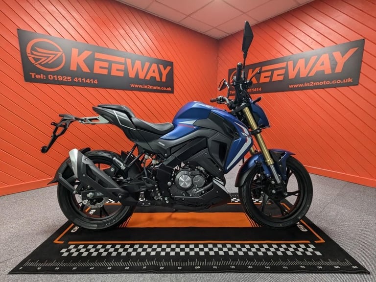 Keeway RKF 125cc Super Sport Naked (BLUE, BLACK, RED, YELLOW, WHITE)