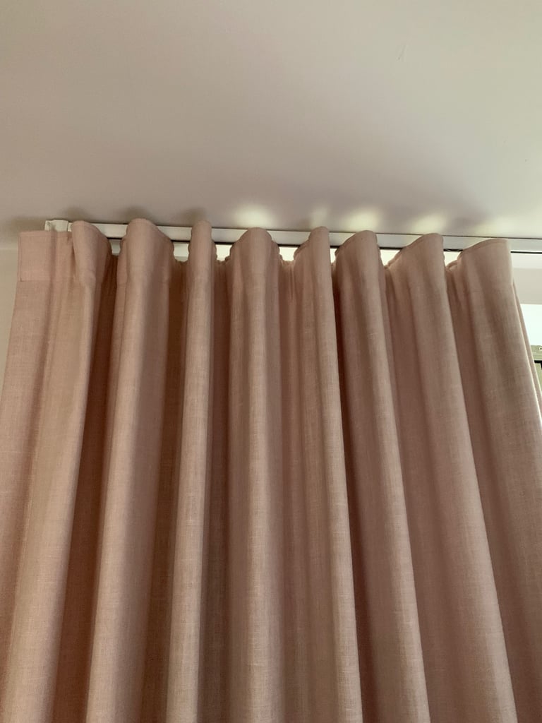 Romo fabric full length curtains 