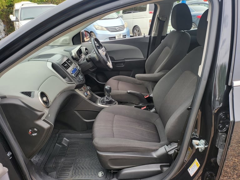 2013 CHEVROLET AVEO 1.4 LTZ ECO 5 DOOR 5 SPEED MANUAL BLACK ULEZ COMPLIANT