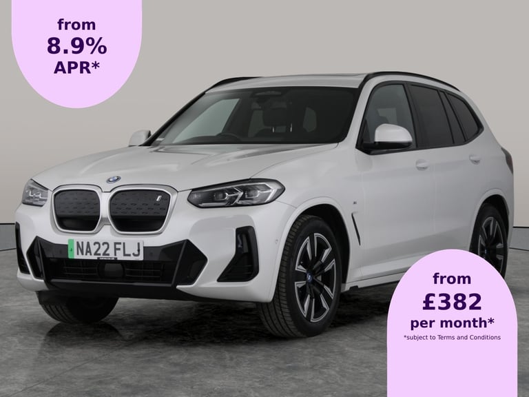 2022 BMW iX3 80kWh M Sport SUV 5dr Electric Auto (286 ps) - AUTO PARK - REVERSE CAM - LE Suv Elec...