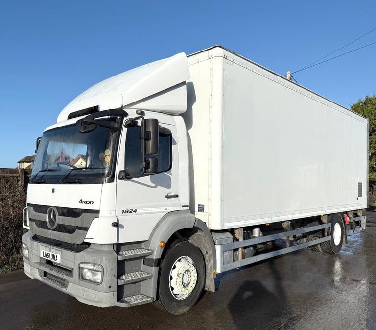 2011 MERCEDES ATEGO AXOR GRP BOX 1824 18T BARN DOORS 77,000 MILES !!