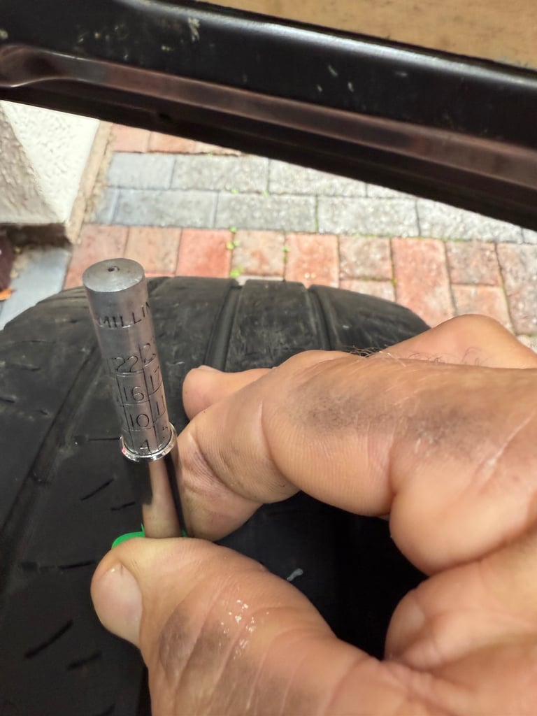 Ford transit van tires good conditi 4 mm 