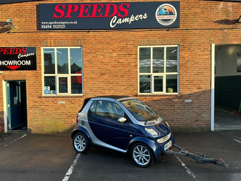 image for Smart ForTwo Convertible SoftTouch Auto, Motorhome Towcar (Braked) A Frame