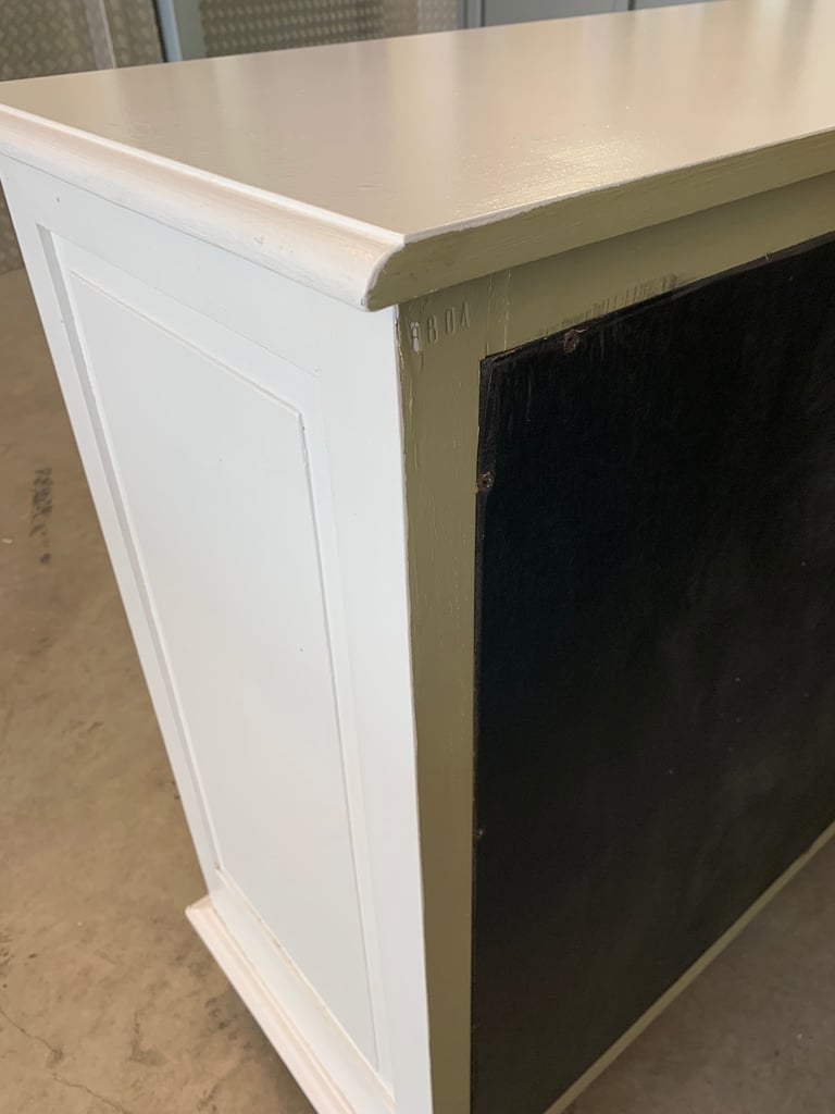 Oka Freestanding White Chest Of Drawers ( Pair )
