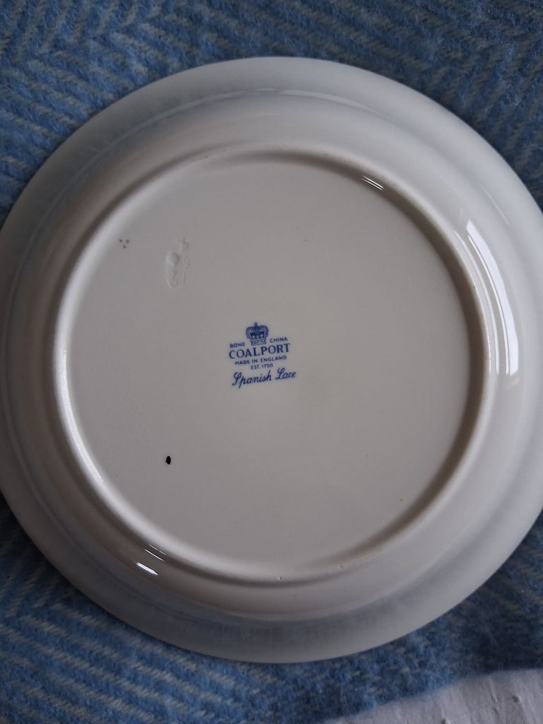 Coalport Spanish Lace china