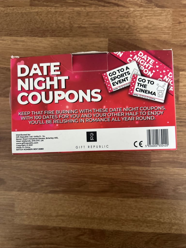 date night coupons game