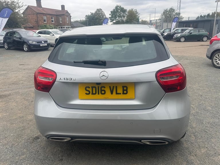 2016 Mercedes-Benz A-Class 1.5 A180d Sport (Executive) Euro 6 (s/s) 5dr HATCHBACK Diesel Manual