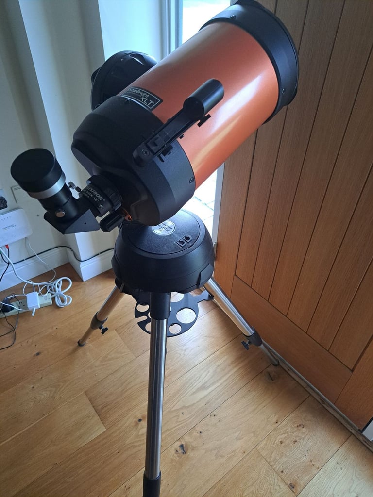 image for Celestron NexStar 6SE StarBright XLT Telescope + Tripod, Power Pack & Lenses
