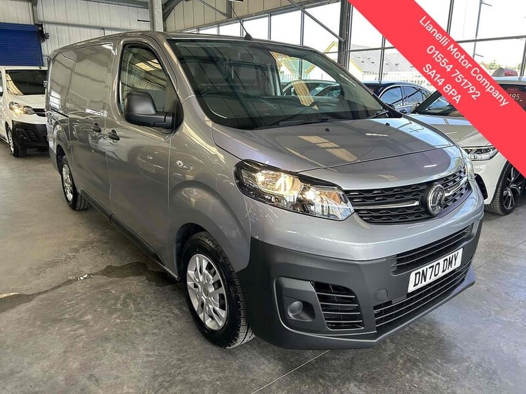 2020 Vauxhall Vivaro Turbo D 2900 Dynamic Panel Van Diesel Manual