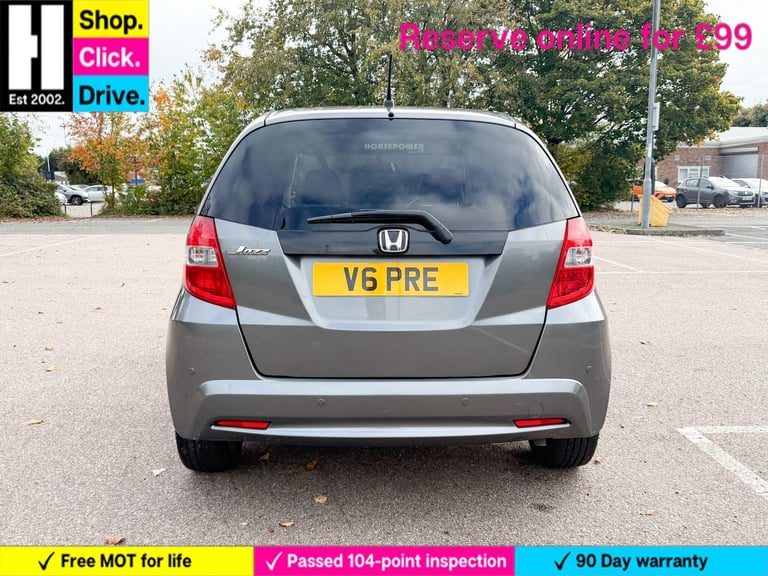 2013 Honda Jazz 1.4 i-VTEC ES Plus Hatchback 5dr Petrol CVT Euro 5 (99 ps) HATCHBACK Petrol Autom...
