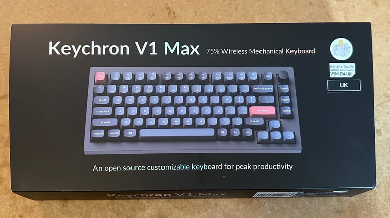 Keychron V1 Max 75% Mechanical Keyboard