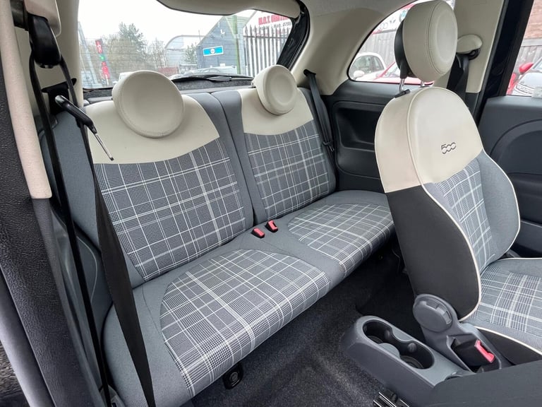 2016 Fiat 500 0.9 TwinAir 105 Lounge 3dr HATCHBACK Petrol Manual