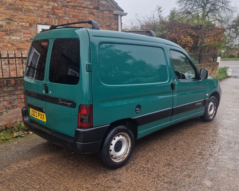 2003 CITROEN BERLINGO 600 LX 1.4 PETROL 5 SPD MANUAL