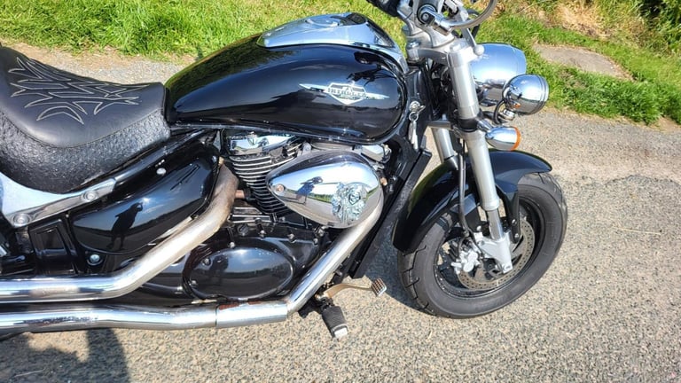 2007 07 SUZUKI VZ 800 K6 MARAUDER VZ800 INTRUDER VL800 CUSTOM XVS CRUISER BLACK