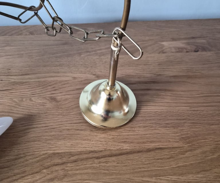 Flemish 3 Light Polished Brass Chandelier