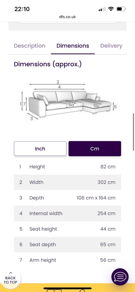 DFS calix boucle Sofa 