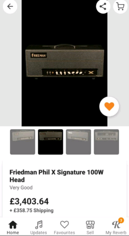 BNIB *RARE* FRIEDMAN PHIL-X 100w valve head  TwoRock 3rdPower ToneKing Bogner Mesa PRS Marshall