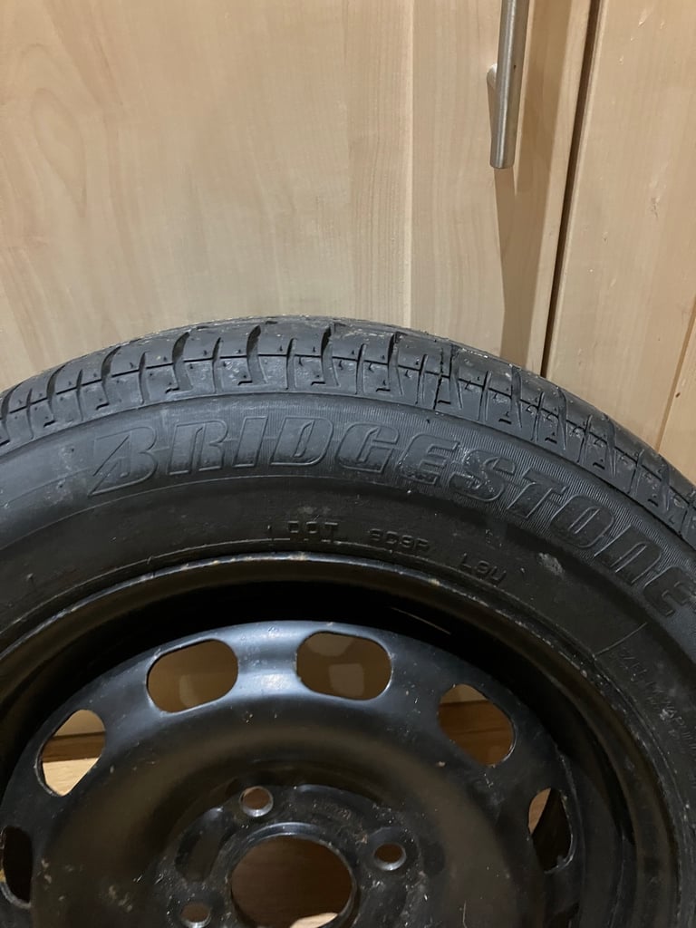 Ford Fiesta MK6 Spare Wheel & NEW Bridgestone Tyre 14 inch