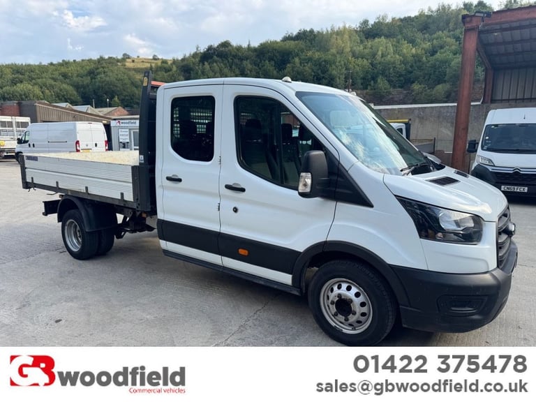 2021 Ford Transit 2.0 350 EcoBlue Leader Chassis Double Cab 4dr Diesel Manual RWD L3 Euro 6 ( CHA...