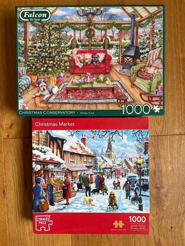 image for Christmas 1000 piece jigsaw puzzles 