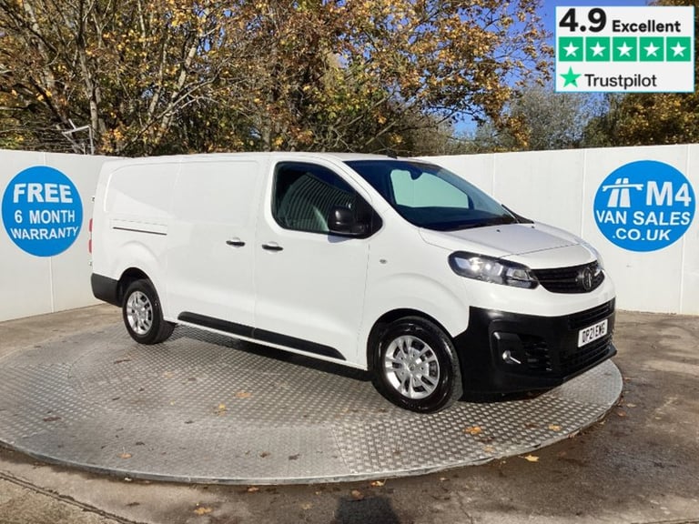 2021 Vauxhall Vivaro Turbo D 2900 Dynamic LWB L/R Euro 6 LWB Panel Van Diesel Manual