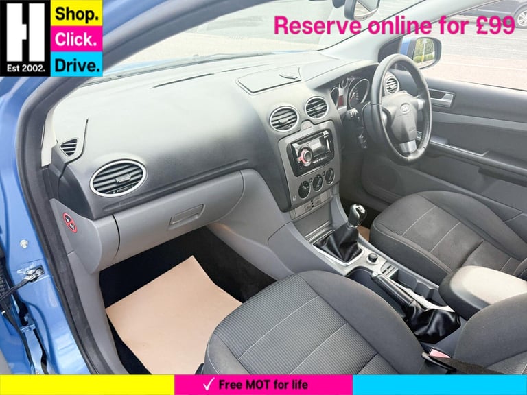 2009 Ford Focus 1.6 Titanium 3dr HATCHBACK PETROL Manual