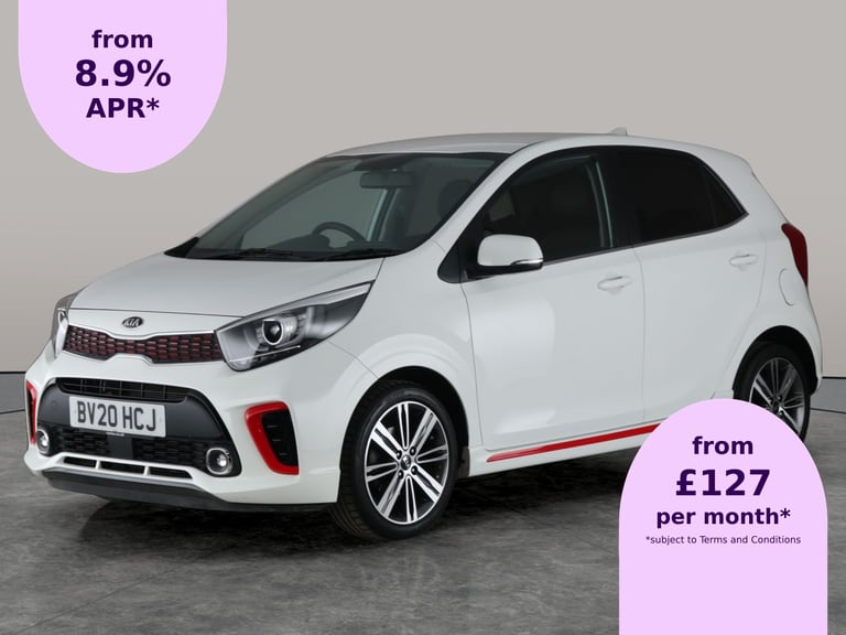 2020 Kia Picanto 1.0 T-GDi GT-Line Hatchback 5dr Petrol Manual Euro 6 (s/s) (99 bhp) - KEYLE Hatc...
