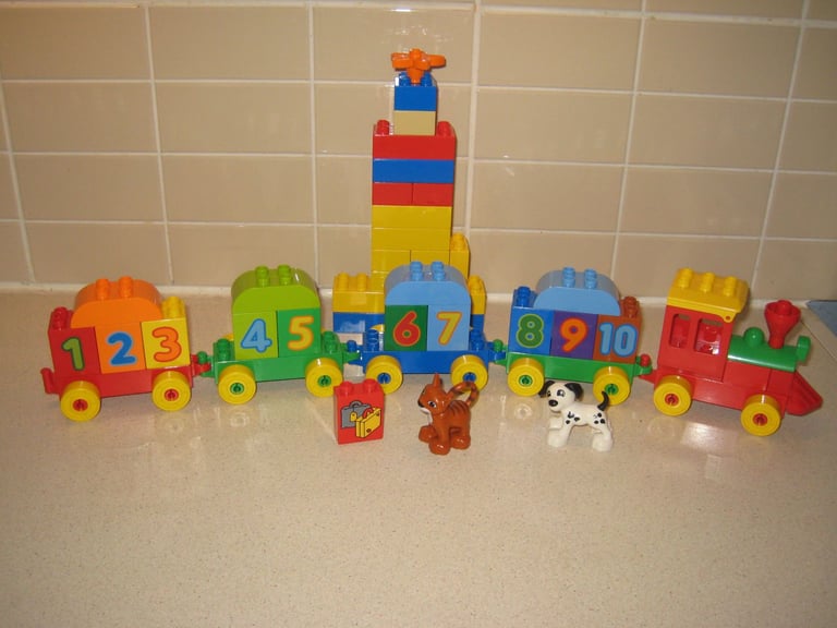 image for LEGO Duplo 10954 Number Train Set Learn to Count WITH SOME EXTRA BRICKS