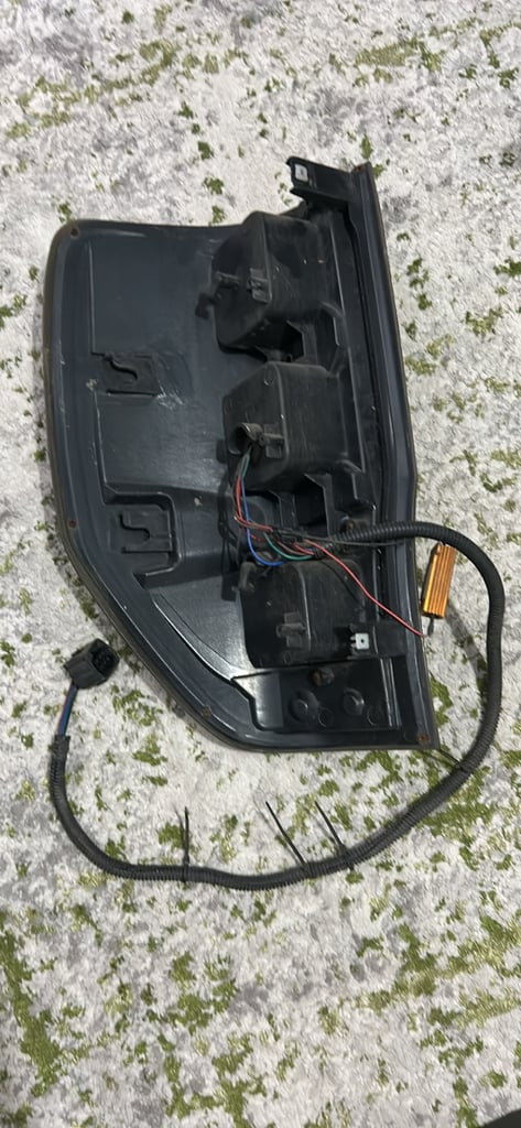 Ford Ranger Wildtrak tail lights